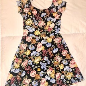 Forever 21 Floral Skater Dress